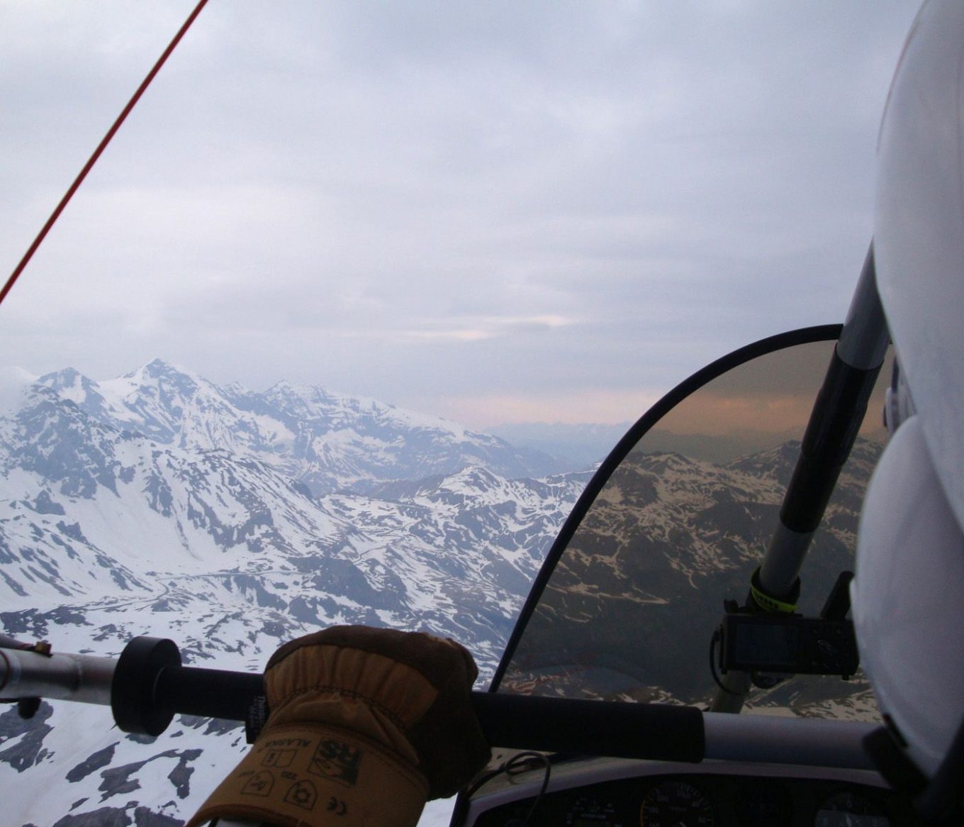 Flug über Grossglockner mit dem Trike