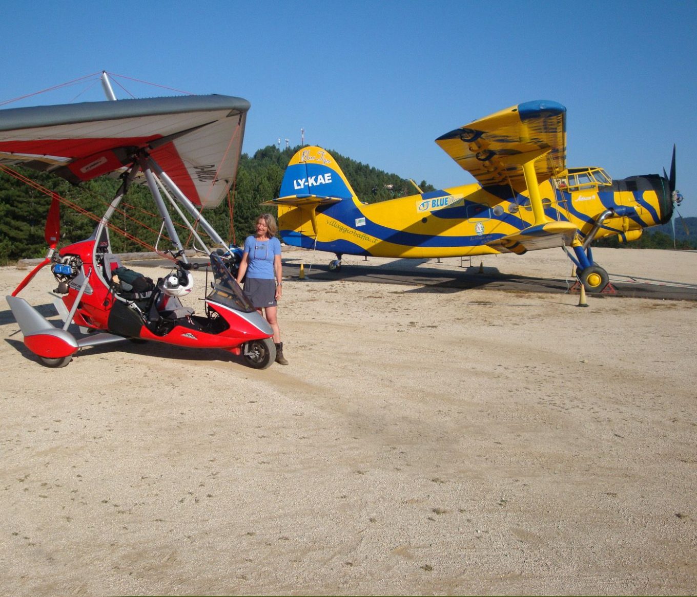 Flugplatz in Franca (KR02) - Rundflüge mit der AN2