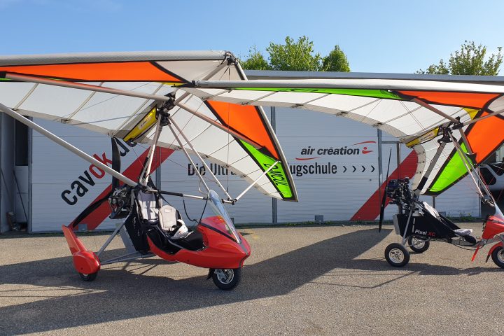 Skypper Trike mit iFun 16 Fläche zur Flugschulung