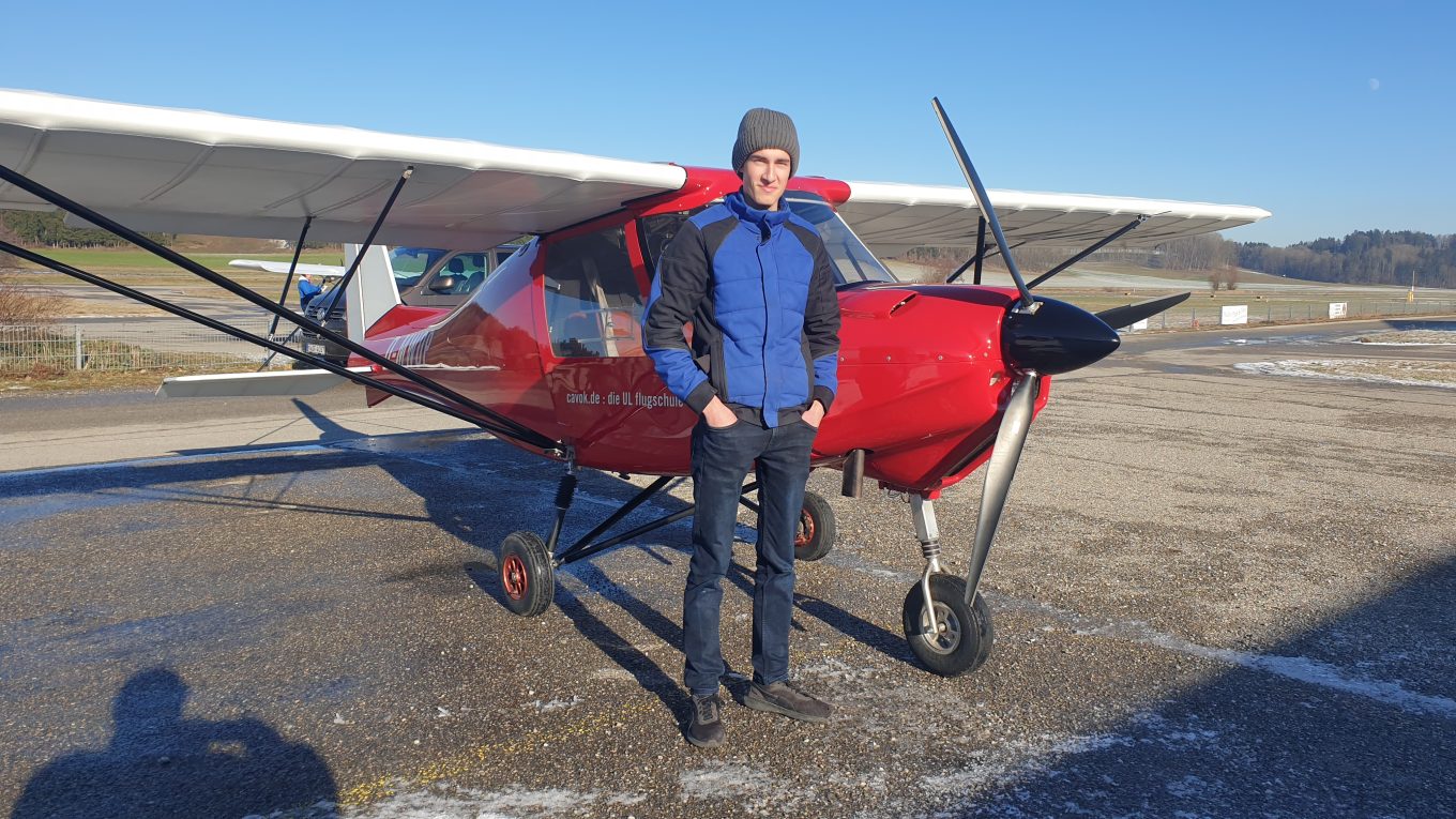 nach bestandener Prüfung zum UL Piloten