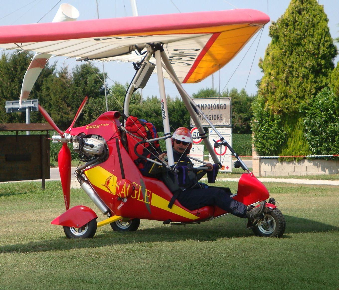 Start in Campolongo Maggiore (VE12) bei Venedig 